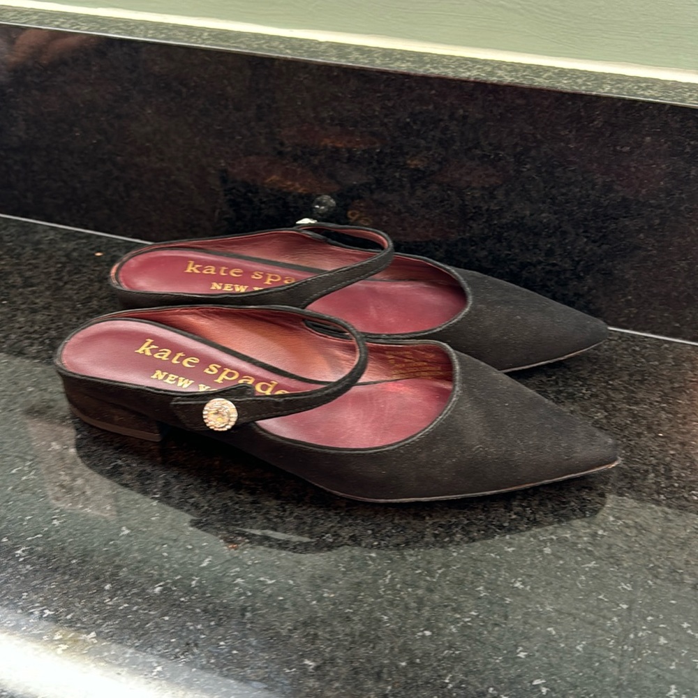 Kate Spade Mariposa Suede Flats 7